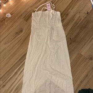 Elegant White Maxi Dress